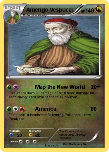 Pokemon Amerigo Vespucci