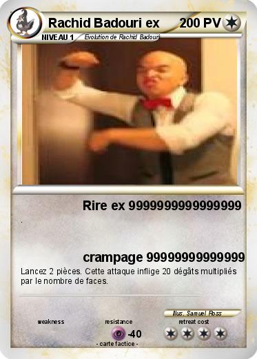 Pokemon Rachid Badouri ex