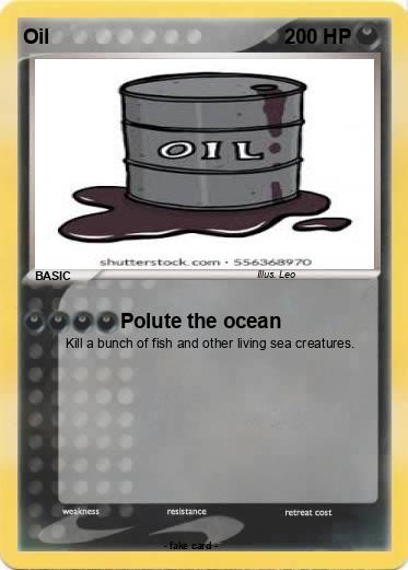 Pokemon Oil