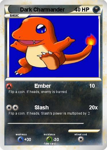 Pokemon Dark Charmander