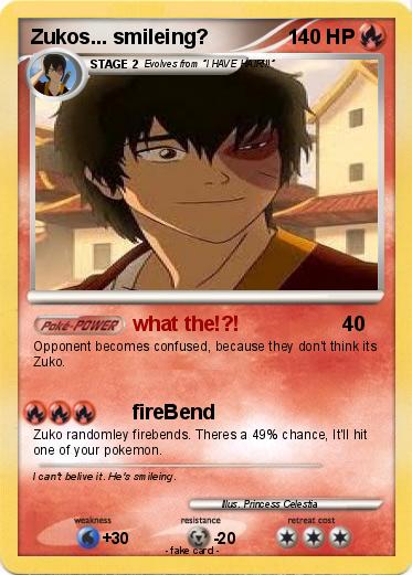 Pokemon Zukos... smileing?