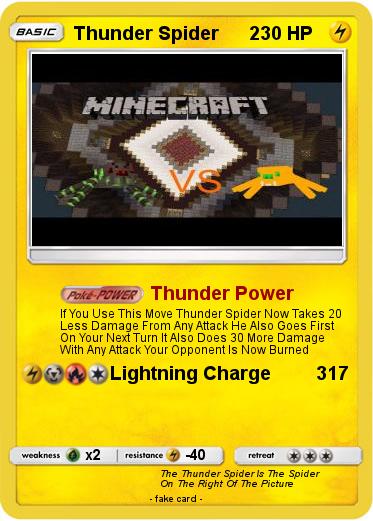 Pokemon Thunder Spider      2