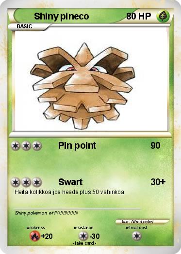 Pokemon Shiny pineco