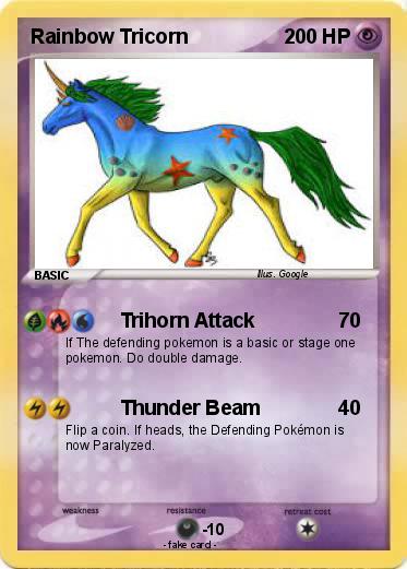 Pokemon Rainbow Tricorn