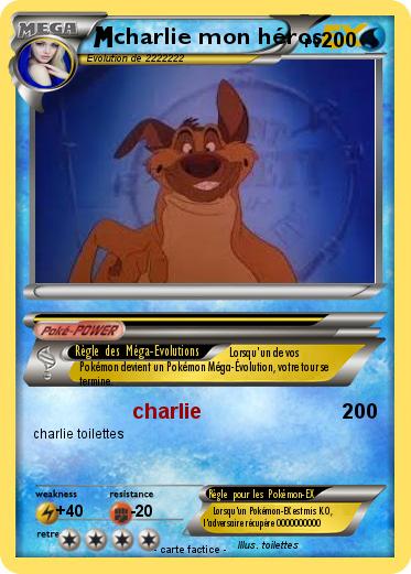 Pokemon charlie mon héros