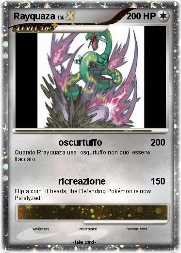 Pokemon Rayquaza