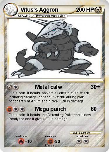 Pokemon Vitus's Aggron