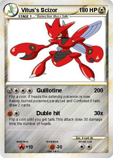 Pokemon Vitus's Scizor