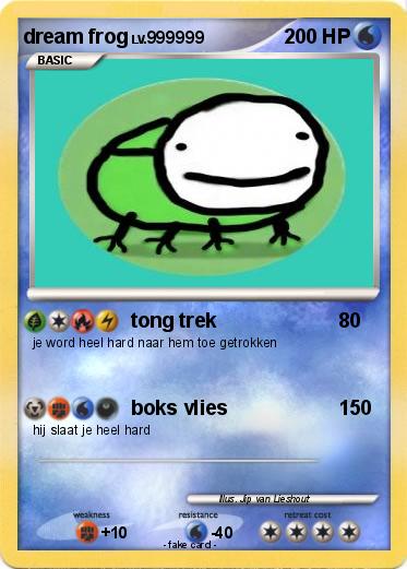 Pokemon dream frog