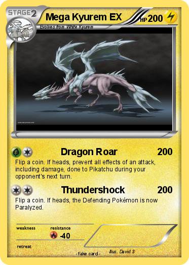 Pokemon Mega Kyurem EX