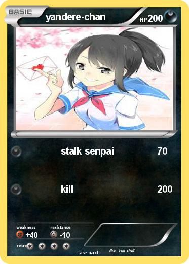 Pokemon yandere-chan