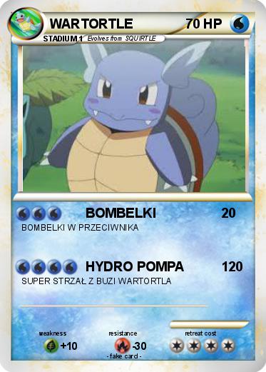 Pokemon WARTORTLE