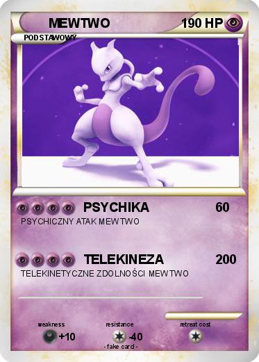Pokemon MEWTWO