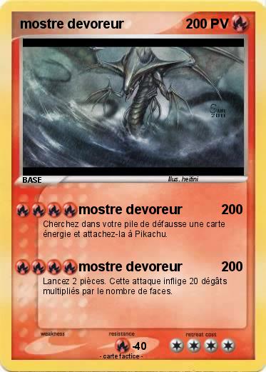 Pokemon mostre devoreur