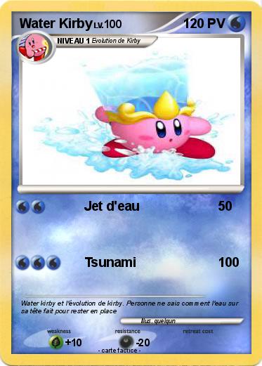 Pokemon Water Kirby