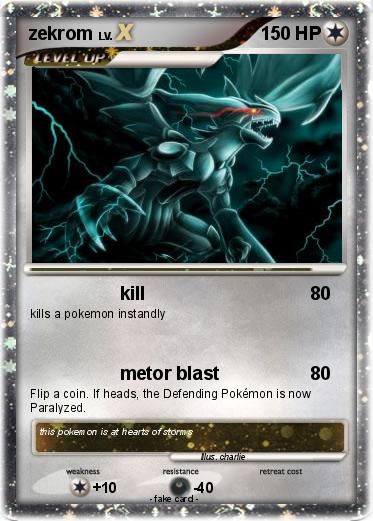 Pokemon zekrom