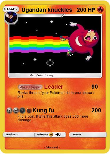 Pokemon Ugandan knuckles
