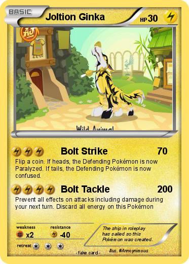 Pokemon Joltion Ginka