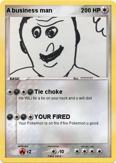 Pokemon A business man