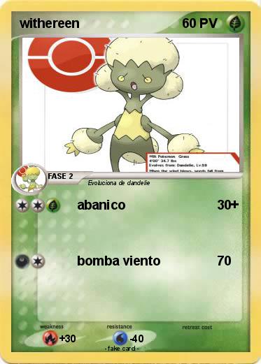 Pokemon withereen