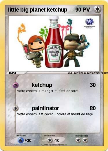 Pokemon little big planet ketchup