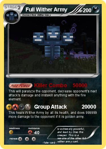 Pokemon Full Wither Army