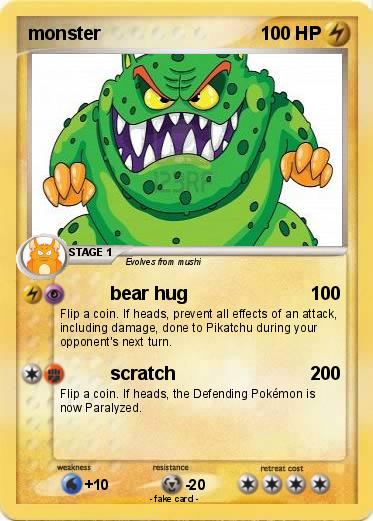 Pokemon monster