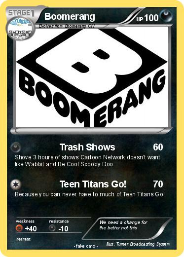 Pokemon Boomerang