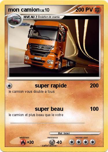 Pokemon mon camion