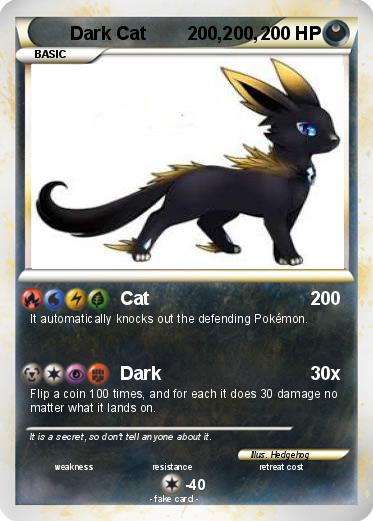 Pokemon Dark Cat        200,200,