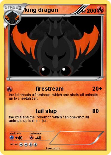 Pokemon king dragon