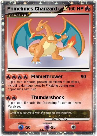 Pokemon Primetimes Charizard