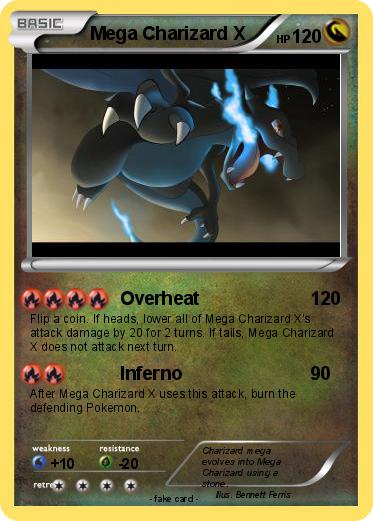 Pokemon Mega Charizard X