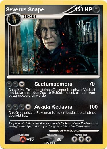 Pokemon Severus Snape