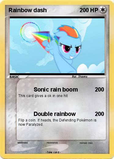 Pokemon Rainbow dash