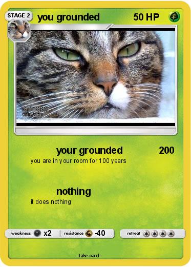 Pokemon you grounded