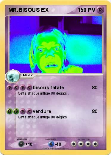 Pokemon MR.BISOUS EX