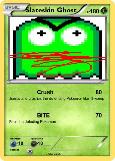 Pokemon Slateskin Ghost