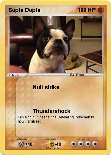 Pokemon Sophi Dophi