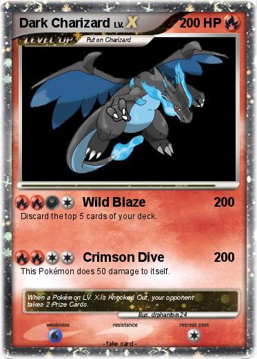 Pokemon Dark Charizard