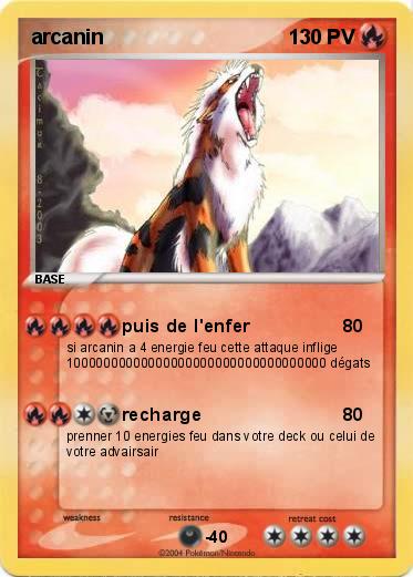 Pokemon arcanin