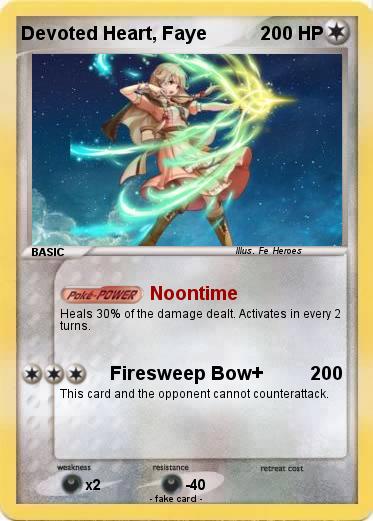 Pokemon Devoted Heart, Faye