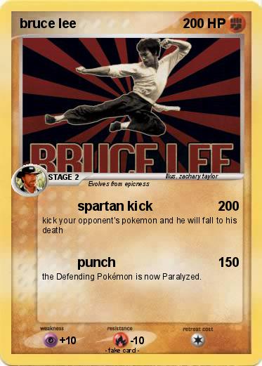 Pokemon bruce lee