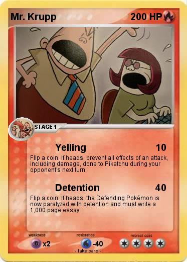 Pokemon Mr. Krupp