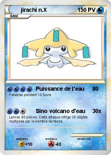 Pokemon jirachi n.X