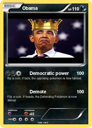 Pokemon Obama