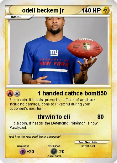 Pokemon odell beckem jr