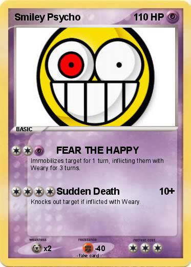 Pokemon Smiley Psycho