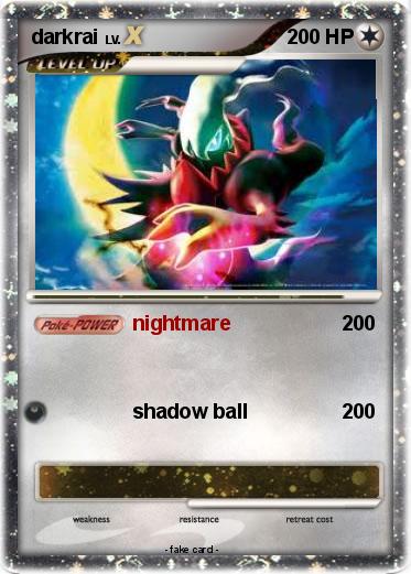 Pokemon darkrai