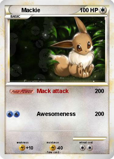 Pokemon Mackie